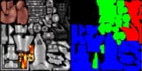 body textures and mask