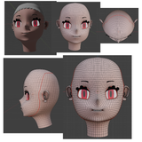 character head angles