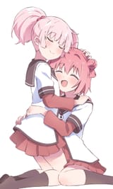 __akaza_akari_and_yoshikawa_chinatsu_yuruyuri_drawn_by_hazuki_mashiro__3da81df6e8d9f86dce82e83999997b1c