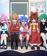 __hakurei_reimu_hoshino_izumi_konata_kisaragi_chihaya_tatsumaki_and_2_more_touhou_and_5_more_drawn_by_bongfill__37ffd00fc6defbbebe8e80d09f24e78a