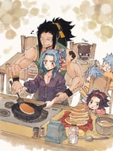 Gajeel-and-Levy-family-breakfast