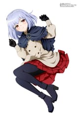 yande.re 1232259 aru_majo_ga_shinu_made heels pantyhose ruri_(whomor) skirt_lift sophie_hayter