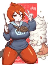 __arezu_and_hisuian_growlithe_pokemon_and_1_more_drawn_by_domaguri__sample-c7a457330d11e3aa73fa81d746311d80