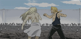 Beats god with the power of friendship