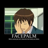 facepalm