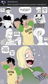 goten x marron