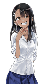[ART] Nanashi illustration to celebrate the broadcast of the first episode! (Ijiranaide, Nagatoro-san)