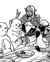 flamela warns orcs of the pervy tallman