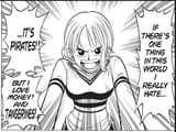 nami tells you her likes and dislikes