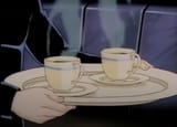Here&#039;s ya lousy coffee, ya silent jerk