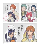 __amate_yuzuriha_haro_nyaan_challia_bull_conch_and_3_more_gundam_and_1_more_drawn_by_horocca__cef019156050b7fe22946d0e4047a148
