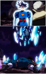 Ultra Instinct Grand Priest jobs to Laggs and then Laggs becomes a weak Zarbon tier henchman the very next episode