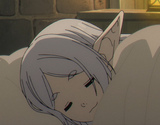 Frieren sleepy