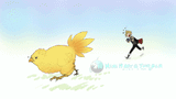 __chocobo_and_prompto_argentum_final_fantasy_and_final_fantasy_xv_drawn_by_mintfoxmimi__9a29428d9a99d2da11a884b25ba8bbc5