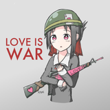 [b0bhat] [Fanart] I drew Kaguya: %22love is war%22 quite literally