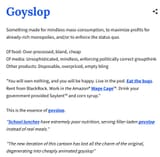 slop