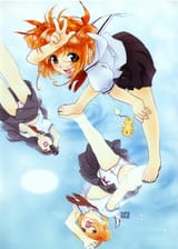 Kinomoto Sakura barefoot school uniform 9