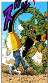 Imperfect_Cell_absorbs_Android_17_(Full_Color_Manga)