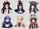 __xing_hai_dan_fei_lie_mei_xie_yingluo_mu_tian_ming_and_2_more_thunderbolt_fantasy_drawn_by_scathegrapes__96137dcaff013f47e1244a2c95ac43c2