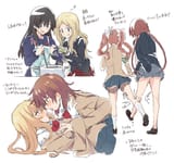 __misaka_mikoto_shirai_kuroko_shokuhou_misaki_saten_ruiko_frenda_seivelun_and_1_more_toaru_majutsu_no_index_and_2_more_drawn_by_mizin_kosutin__aa985280b0b5772b3838ec95947a77e8