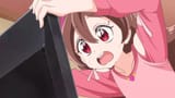 uta looking at tv