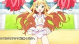 Azuki Azusa cheerleader panservice Hentai Ouji to Warawanai Neko.