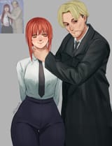 __makima_and_kishibe_chainsaw_man_drawn_by_l1amanade__5ffd7e1344f5422663937b673ab9ecbd