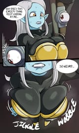 FUNNY HAT DEMON GIRL EYE