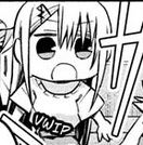 Shiroha surprised face