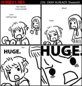 huge