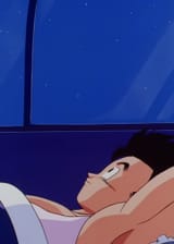 Gohan staring at the ceiling