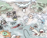 Kaworu angel bath