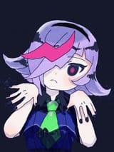 Dark Chii nails