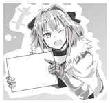 Astolfo blank sign