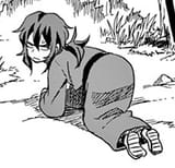 Hana all fours