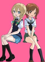 __nishizumi_miho_and_darjeeling_girls_und_panzer_drawn_by_rurikoke__cb995bb76215136d62924f46f53b8e41
