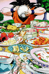 goku-eating