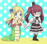 Yurine walking her dog