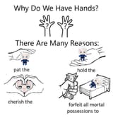 Duex Why We Have Hands