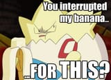 you interrupted