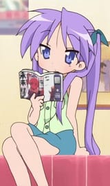 kagami crossed legs
