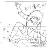 Motoko wacky face