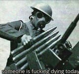 someone is fucking dying today