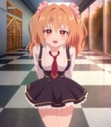 Mean anime girl