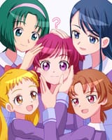 __yumehara_nozomi_minazuki_karen_kasugano_urara_akimoto_komachi_and_natsuki_rin_precure_and_1_more_drawn_by_amagan_ruruboshi__3b39be6d4dfe7198ee3f8f579b32e001