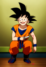crack goku