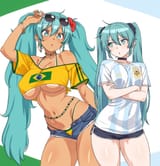 __hatsune_miku_brazilian_miku_and_argentinian_miku_vocaloid_drawn_by_zatsu__29e9ff42d9492420f0574f472c0c7e86