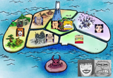 Wano Map Scabbards