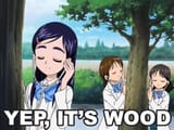 yep its wood