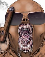 slurp black man